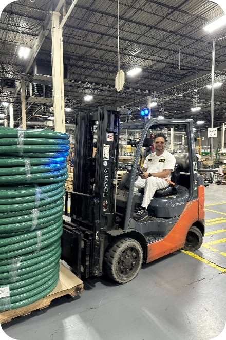 Forklift operation